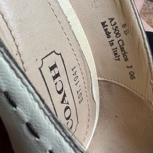 authentic Coach heel size 8